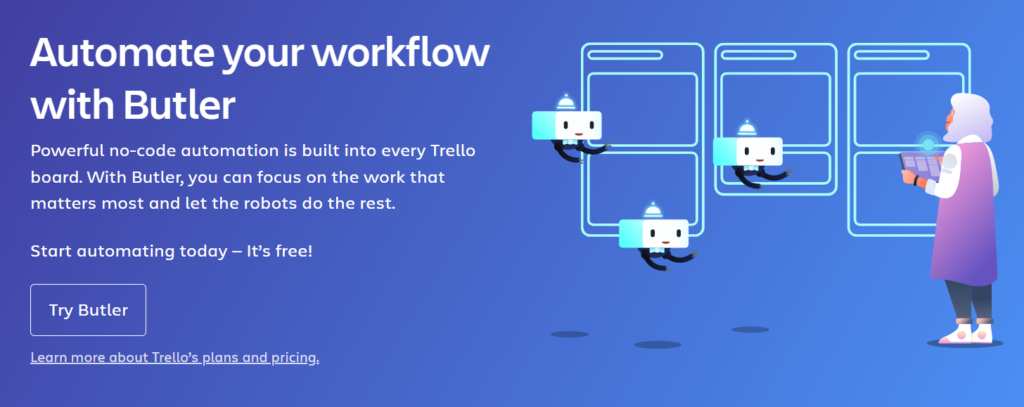 Trello Butler Automation Assistant