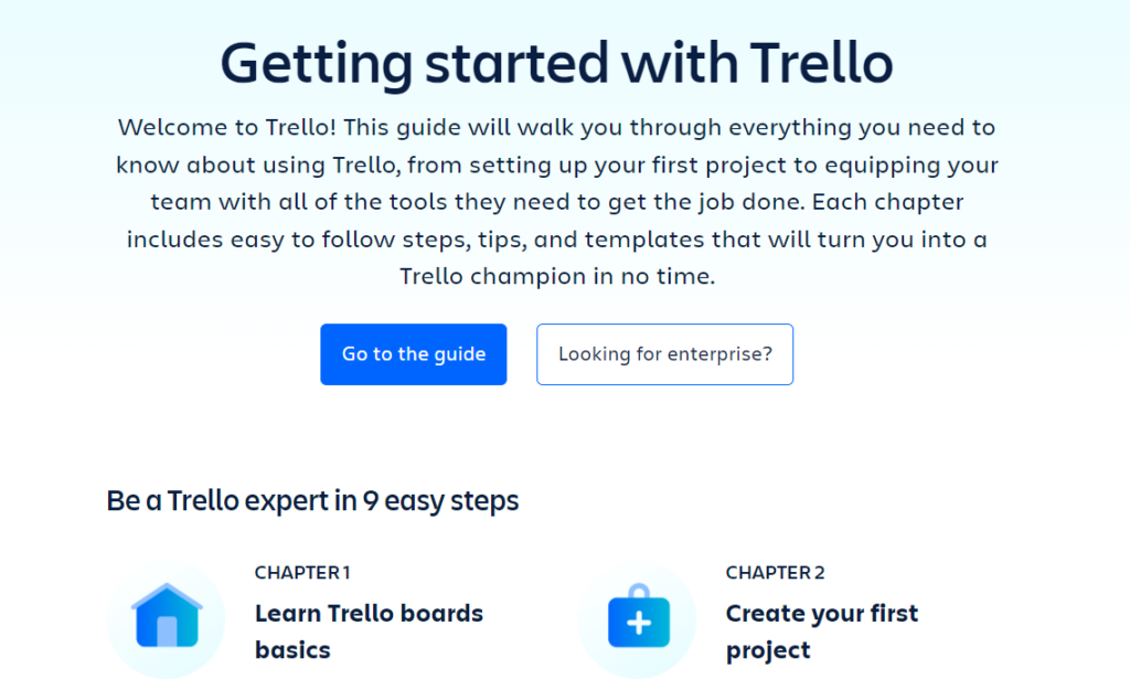 Trello Getting Started Guide